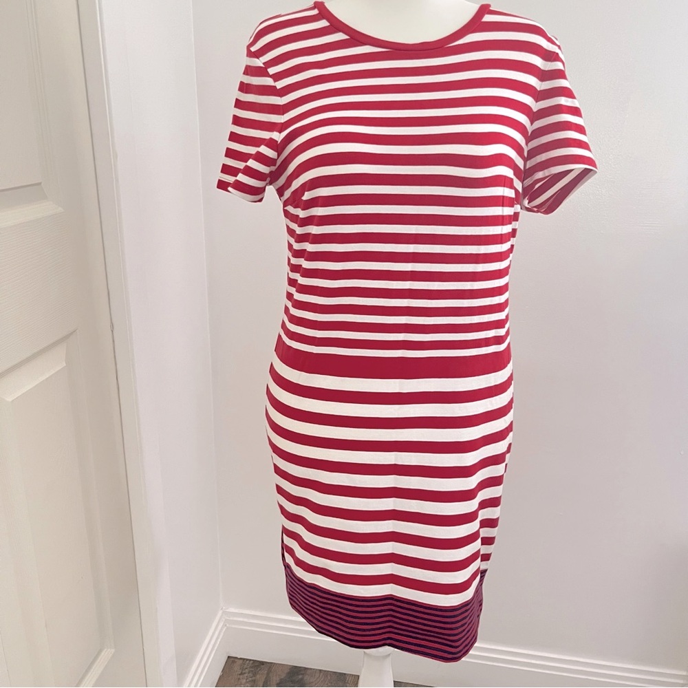 Old Navy Red, White, and Blue Striped Dress